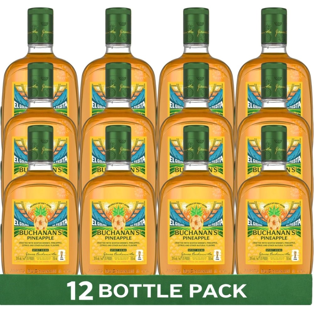 Buchanan’s Pineapple FIFA World Cup 2026 Limited Edition - 12 Pack (12 x 750ml)