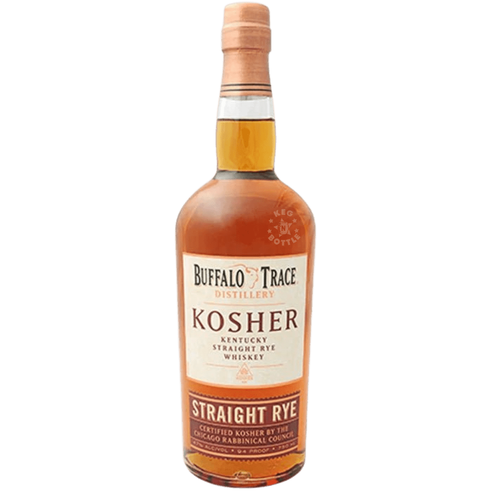 Buffalo Trace Kosher Straight Rye Bourbon Whiskey (750mL)
