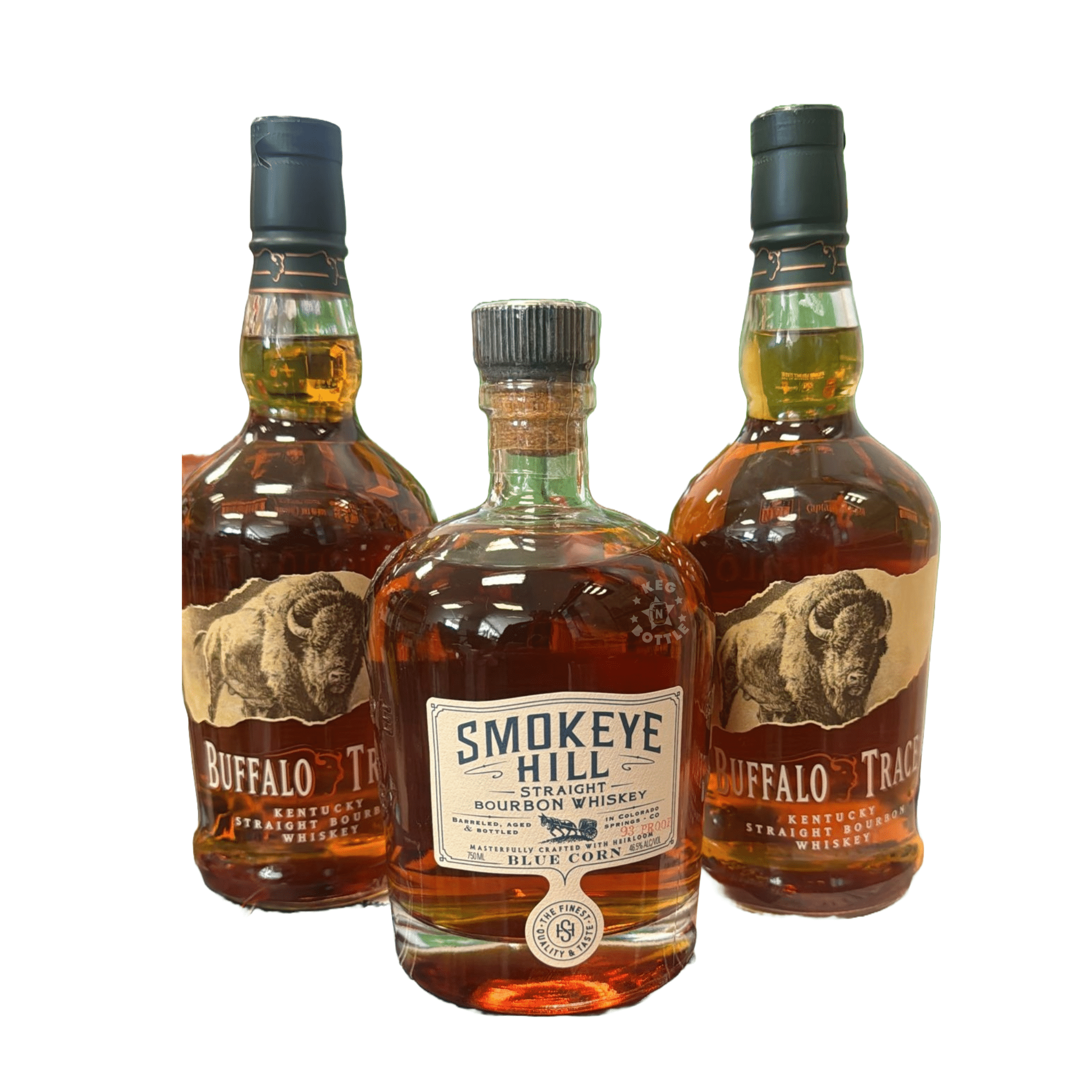 Buffalo Trace x Smokeye Hill Bourbon Combo Pack (3 x 750 ml) - Keg N Bottle