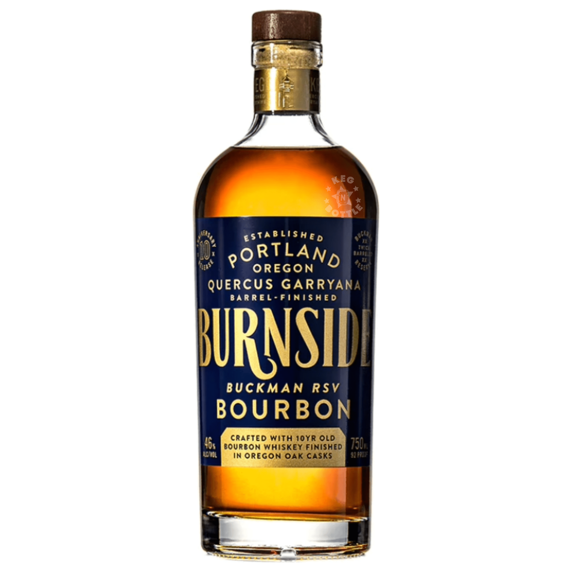 Burnside Oregon Buckman Reserve Bourbon Whiskey (750 ml) | Keg N Bottle