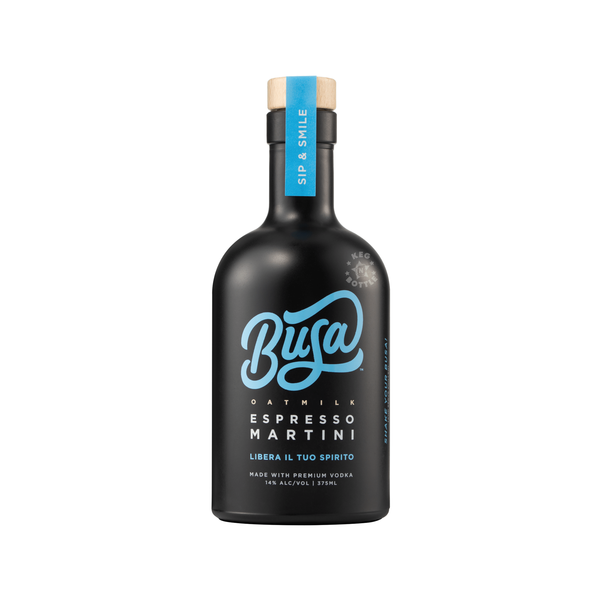 Busa Italian Espresso Martini RTD (375 ml) | Keg N Bottle