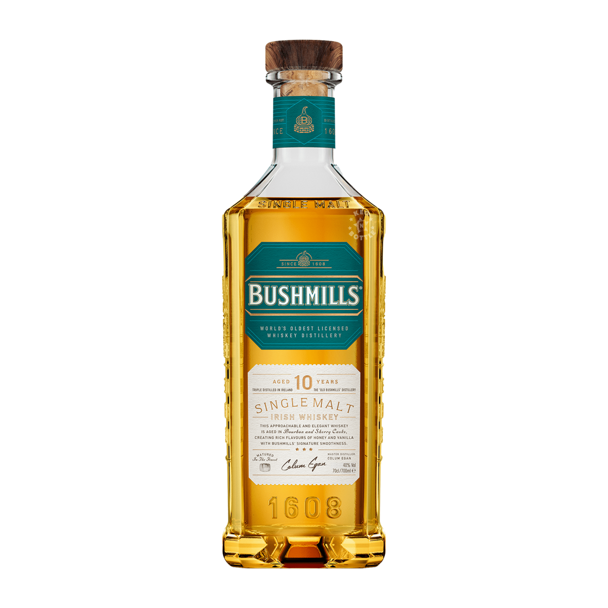 Bushmills 10 Year Single Malt Irish Whisky (750 ml) | Keg N Bottle