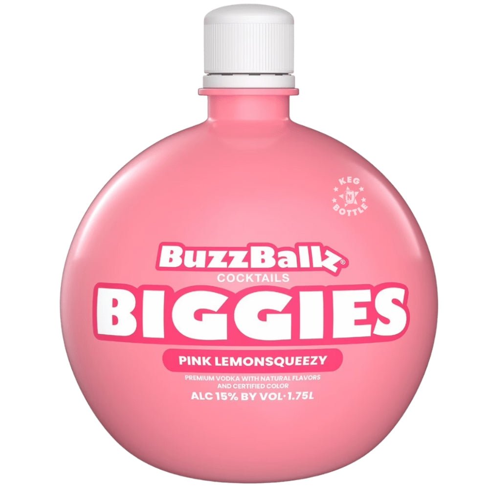 BuzzBallz Biggies Pink Lemonsqueezy (1.75L) | Keg N Bottle