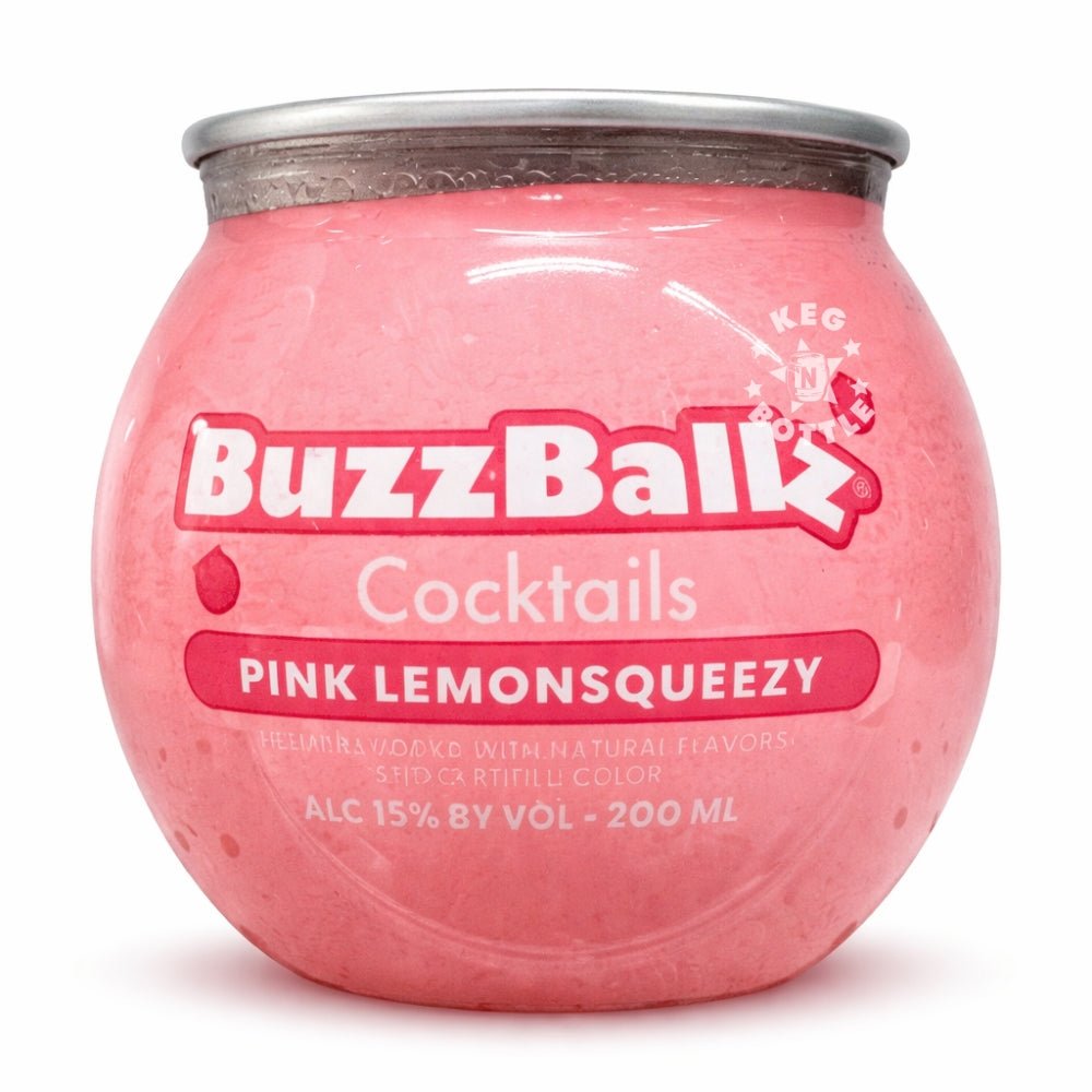 BuzzBallz Cocktails Pink Lemonsqueezy (200mL) | Keg N Bottle