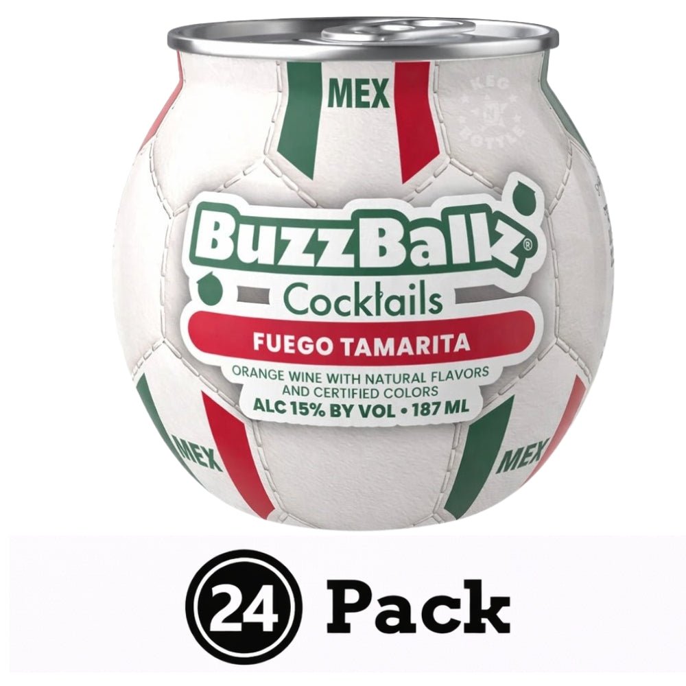 BuzzBallz Fuego Tamarita Watermelon Tamarind Cocktail - 24 Pack (24x187mL) 2