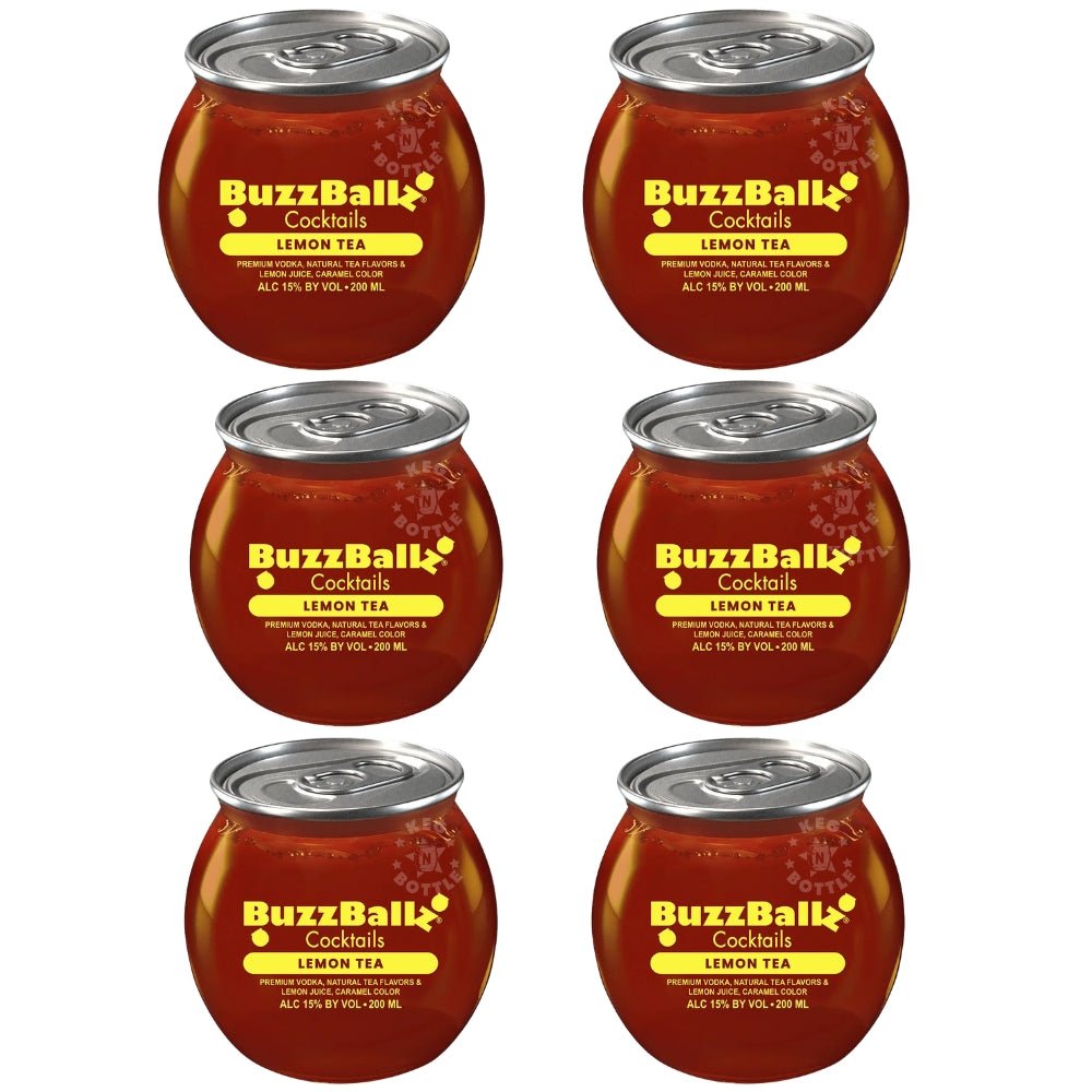 BuzzBallz Lemon Tea 6-Pack 200 ml each