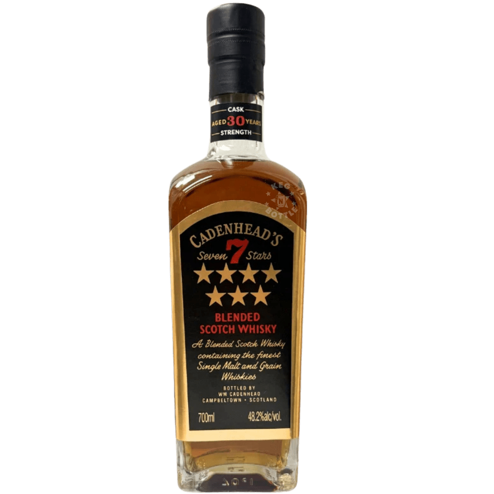 Cadenhead's 7 Stars 30 Year Old Cask Strength Scotch Whisky (700mL)