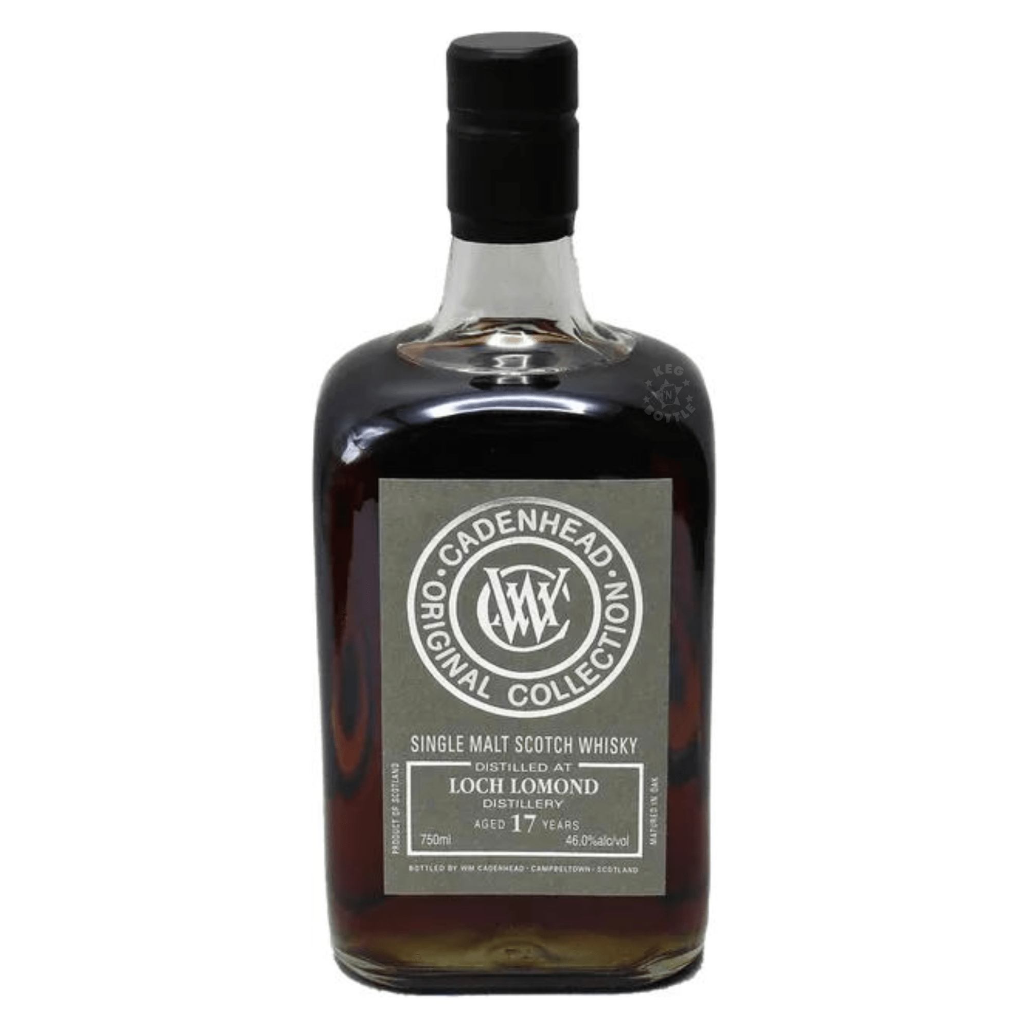 Cadenhead's Loch Lomond 17 Year Single Malt Scotch Whiskey (750 ml) | Keg N Bottle
