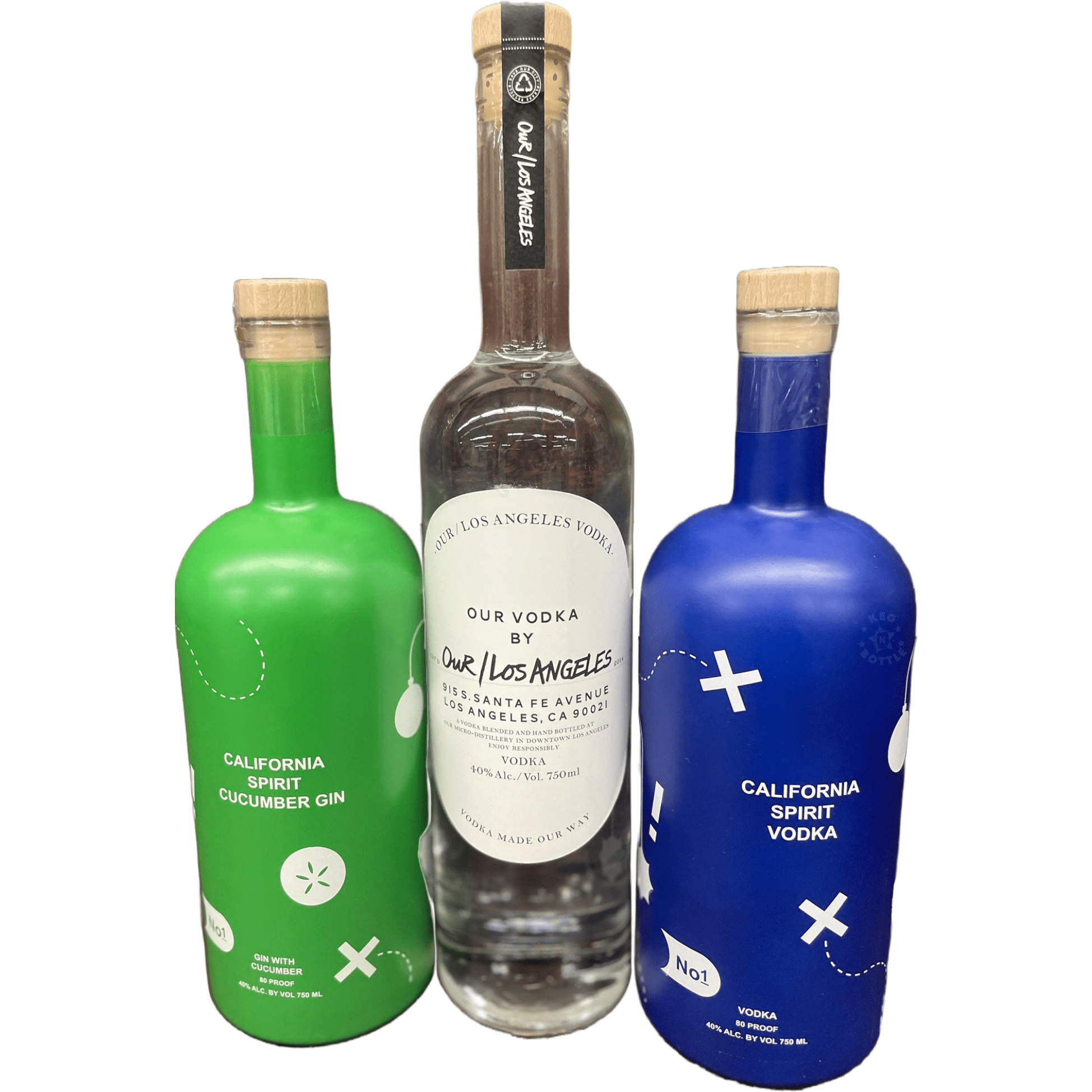 California Spirits Combo Pack (3 x 750 ml) | Keg N Bottle