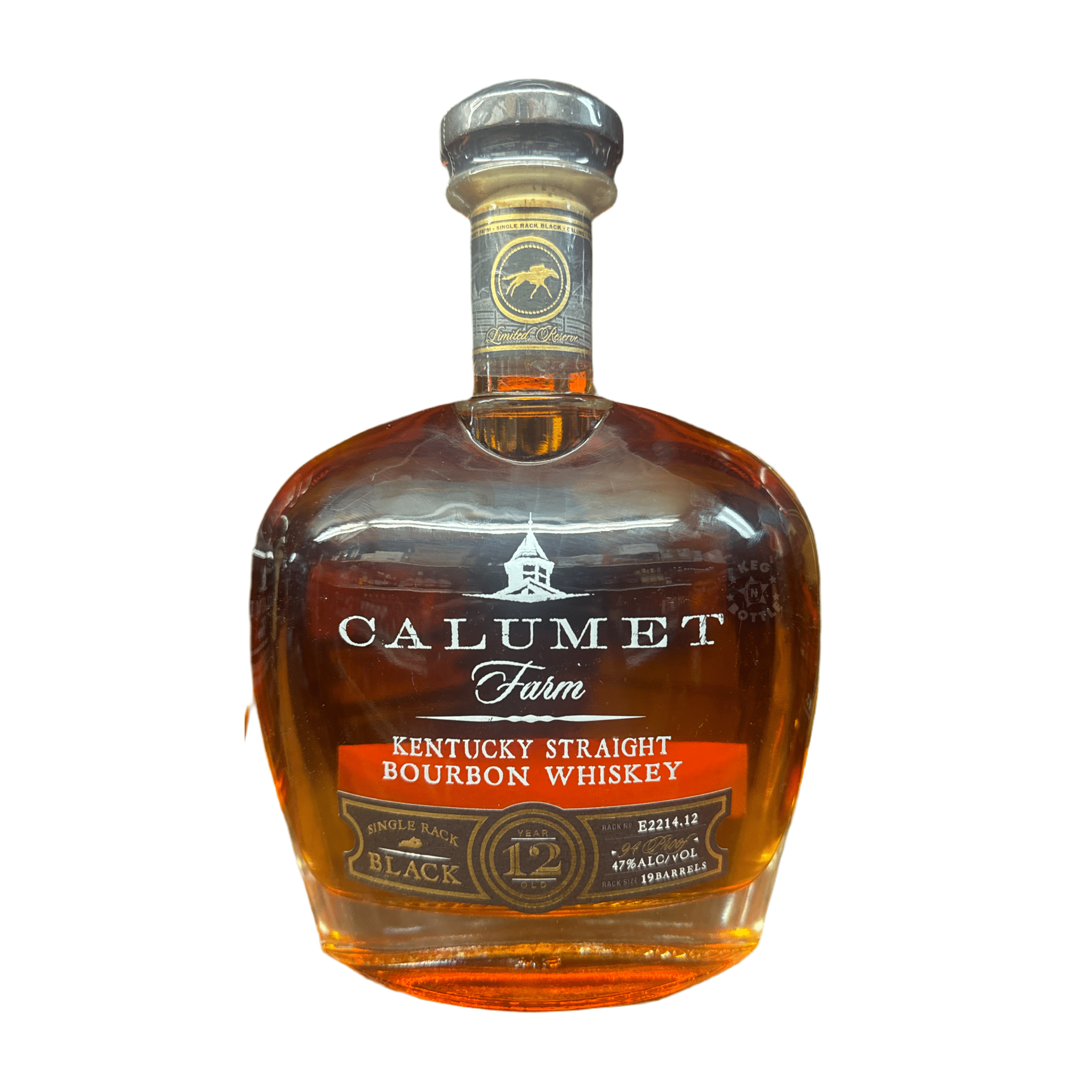Calumet Farm 12 Year Bourbon Whiskey (750 ml) - Keg N Bottle