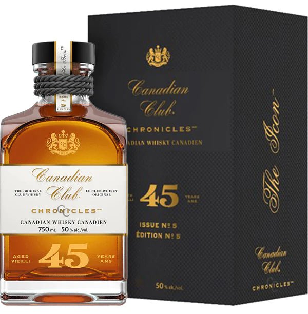 Canadian Club Chronicles Aged 45 Year Canadian Whiskey (750 ml) | Keg N Bottle