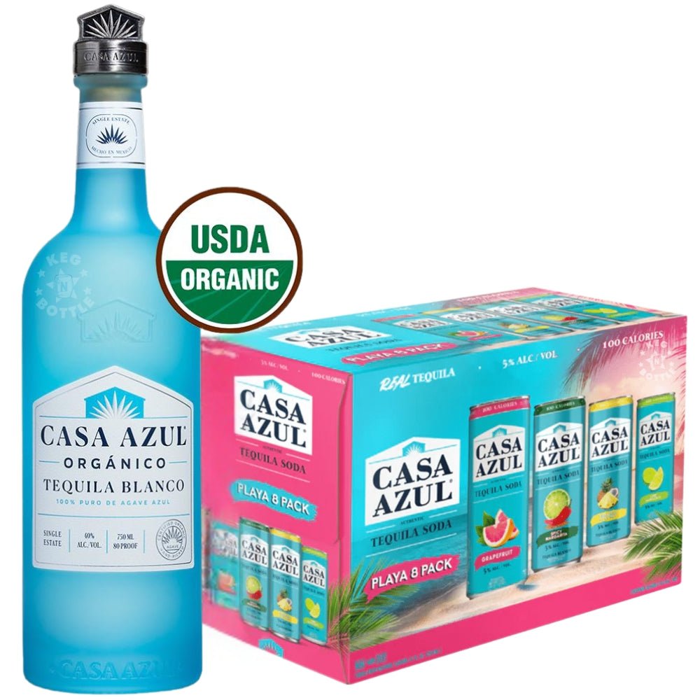 Casa Azul Blanco & Tequila Soda Playa Pack $5 Instant Venmo Rebate | Keg N Bottle