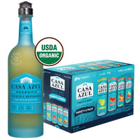 Casa Azul Organic Reposado & Tequila Soda Variety Pack $5 Instant Venmo Rebate