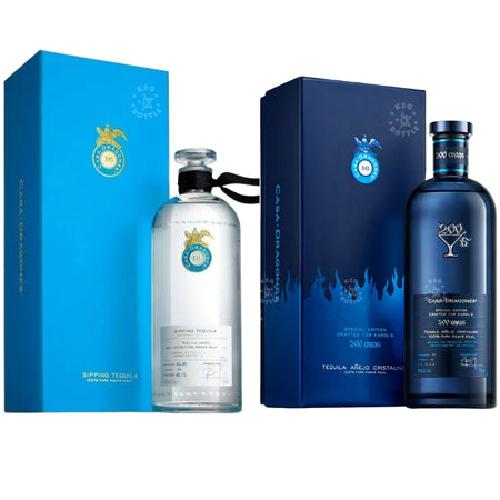 Casa Dragones Joven & Cristalino Anejo 200 Copas Combo Pack (2 x