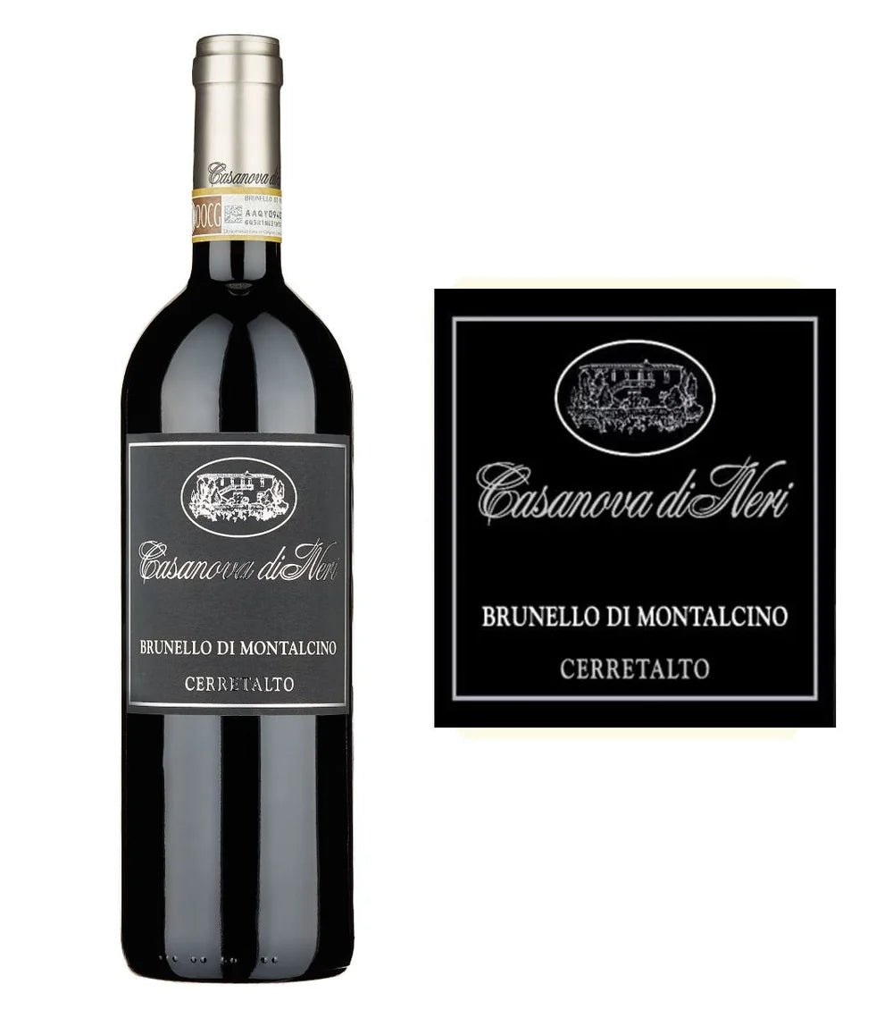 Casanova Di Neri Brunello Di Montalcino Cerretalto Wine (750mL) - Keg N Bottle