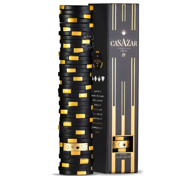 CasAzar Tequila Añejo 21 100% Blue Agave 750ml