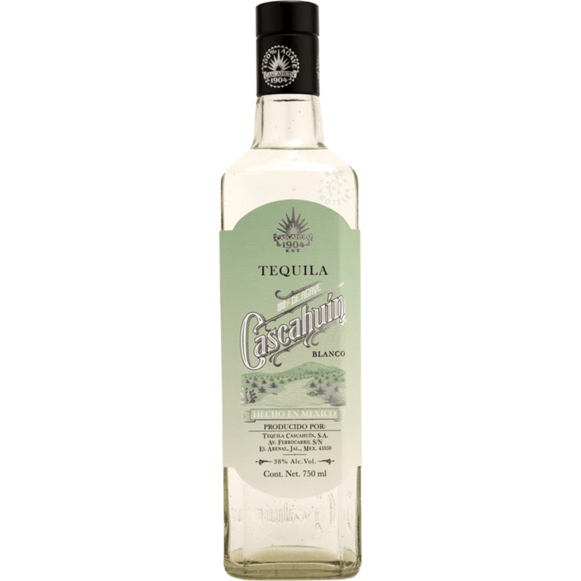 Cascahuin Blanco Tequila Old Label (750 ml) | Keg N Bottle