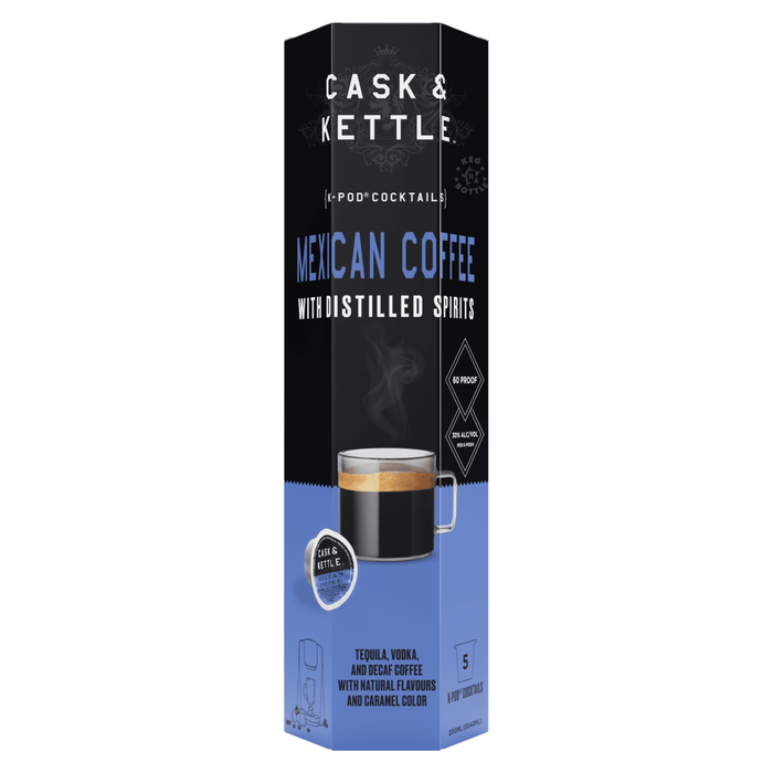 Cask & Kettle Mexican Coffee K - Pods (200 ml) | Keg N Bottle