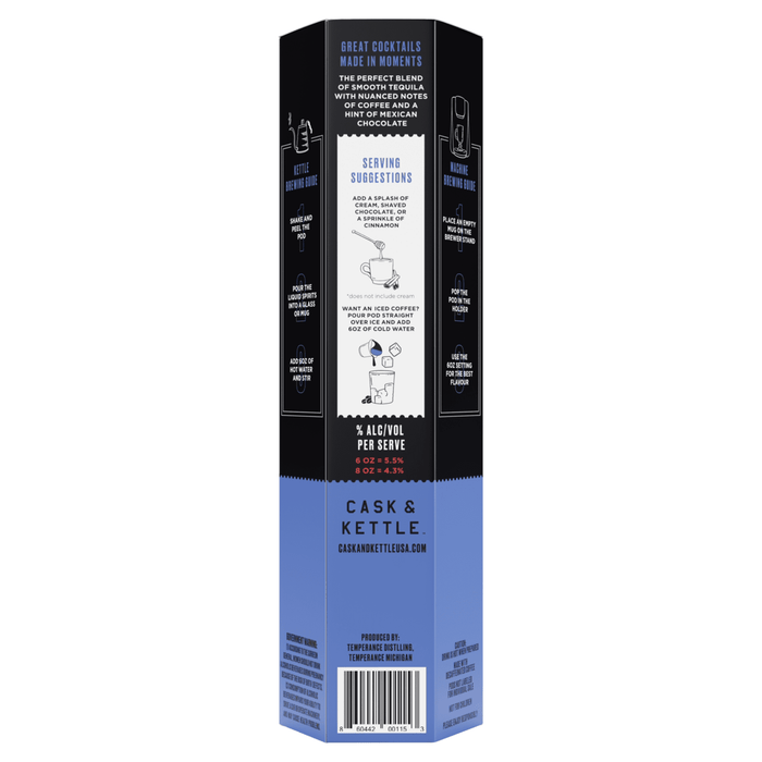 Cask & Kettle Mexican Coffee K - Pods (200 ml) | Keg N Bottle