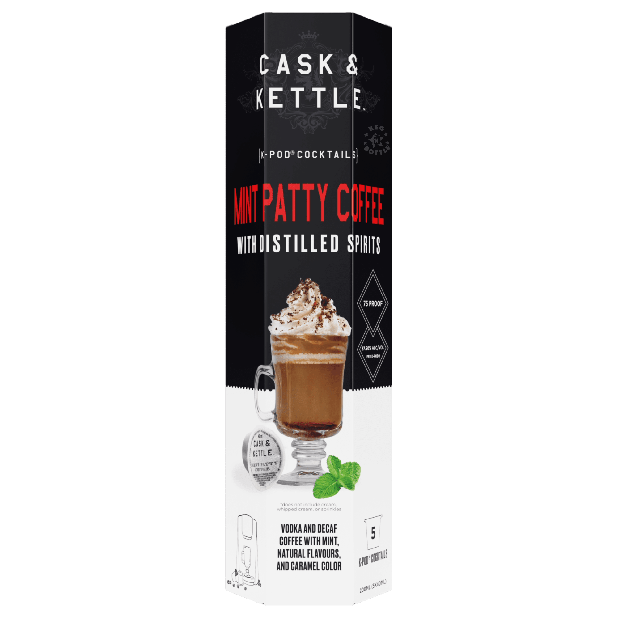 Cask & Kettle Mint Patty Coffee K - Pods (200 ml) | Keg N Bottle
