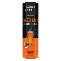 Cask & Kettle Spiked Dry Cider K-Pods (200 ml)