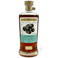 Castle & Key Experimental Rye Extra Old Haitian Rhum Barrel Finish Rye Whiskey (750mL)