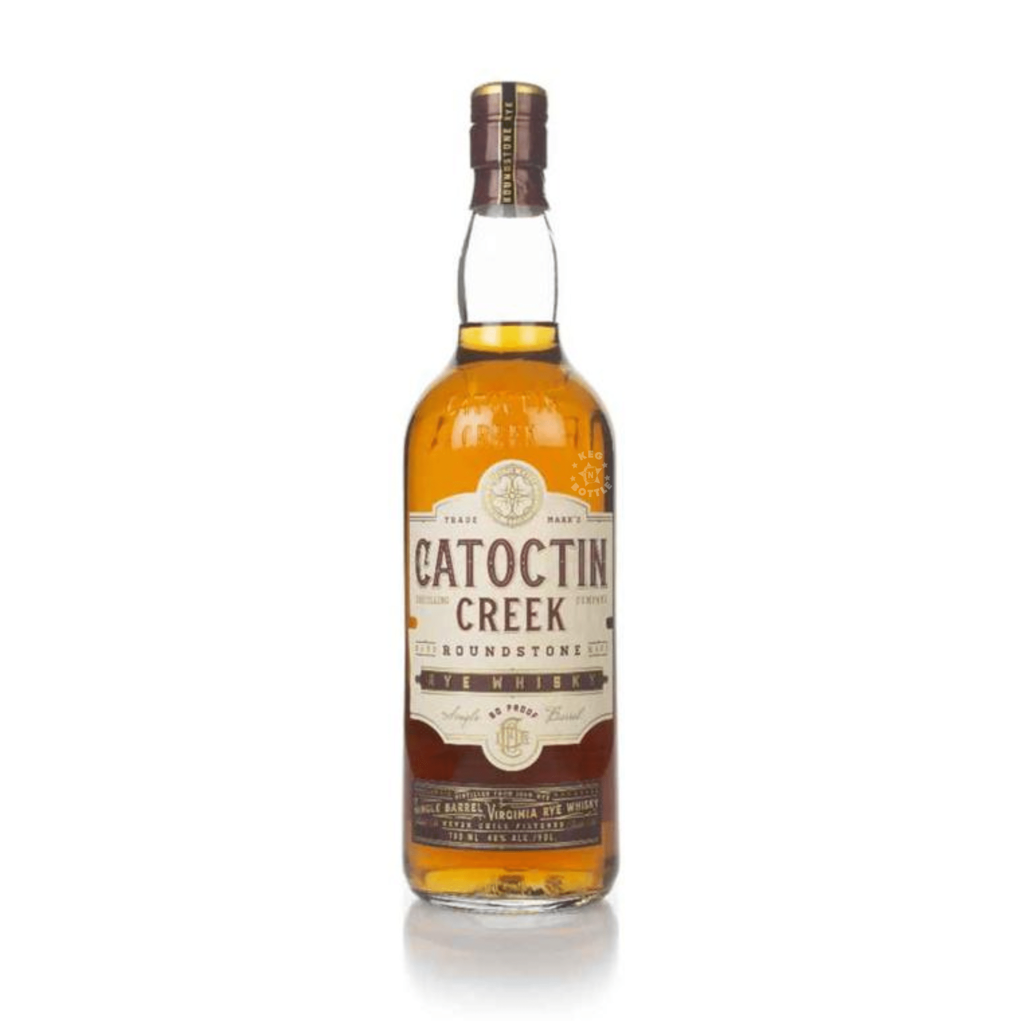 Catoctin Creek Roundstone Rye Whiskey (750 ml) - Keg N Bottle