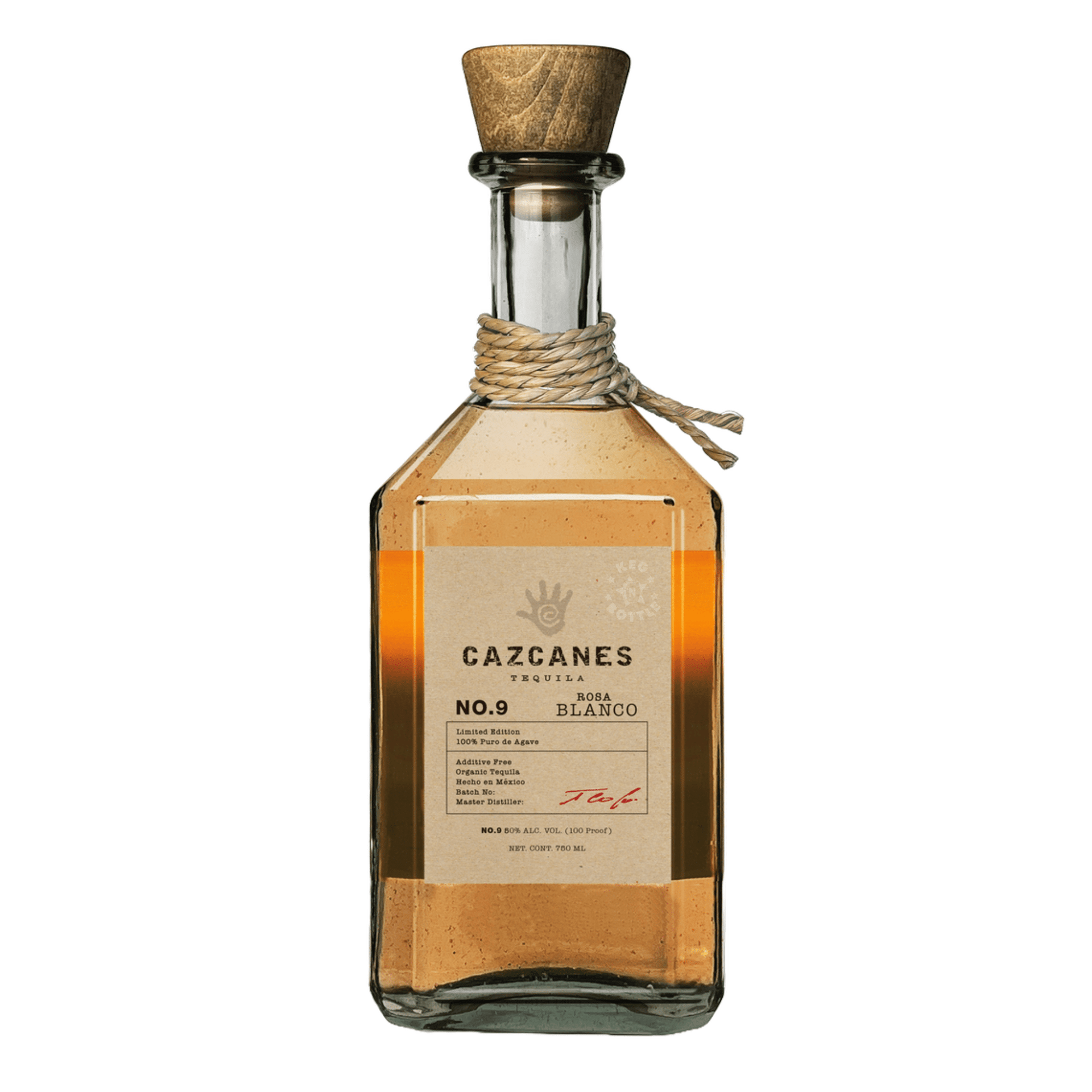 Cazcanes Rosa Blanco No. 9 Tequila Limited Edition (750 mL) | Keg