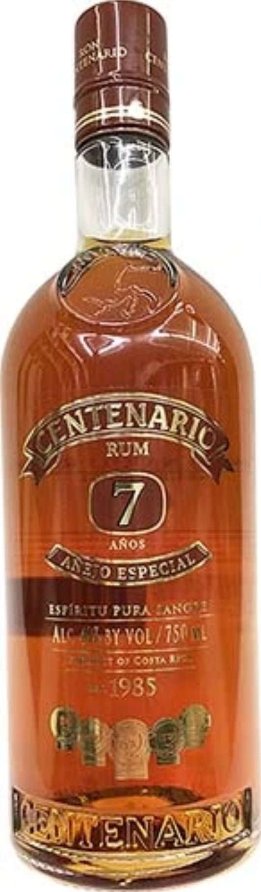 Centenario Anejo Especial 7 Anos Rum (750 ml) - Keg N Bottle
