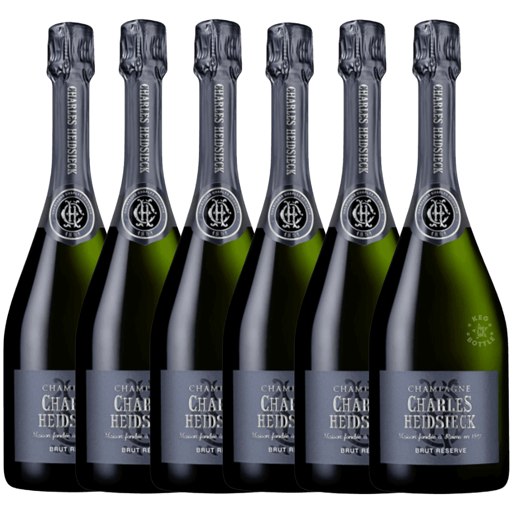 Charles Heidsieck Brut Reserve Champagne (750mL) - 6 Pack