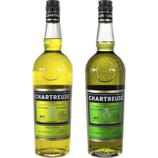 Chartreuse Yellow & Green Liqueur Combo Pack (2x750mL) | Keg N Bottle