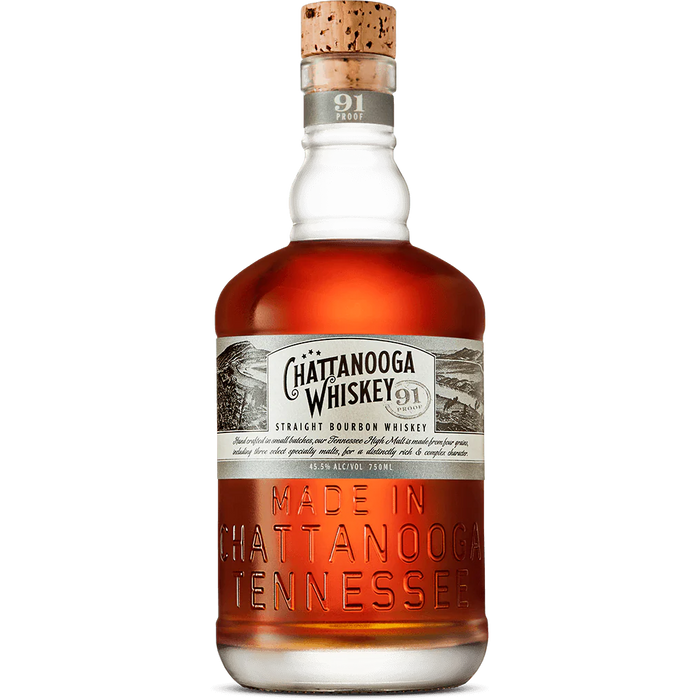 Chattanooga Straight Bourbon Tennessee Whiskey (750ML)