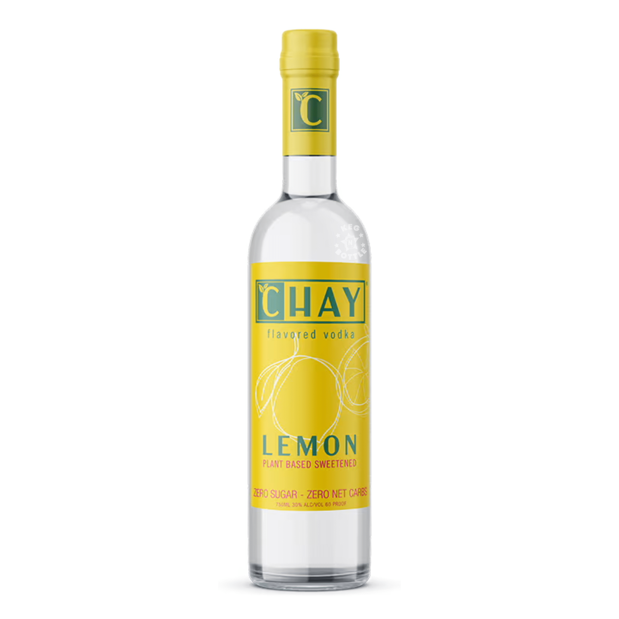 Chay Zero Sugar Lemon Vodka (750 ml) - Keg N Bottle