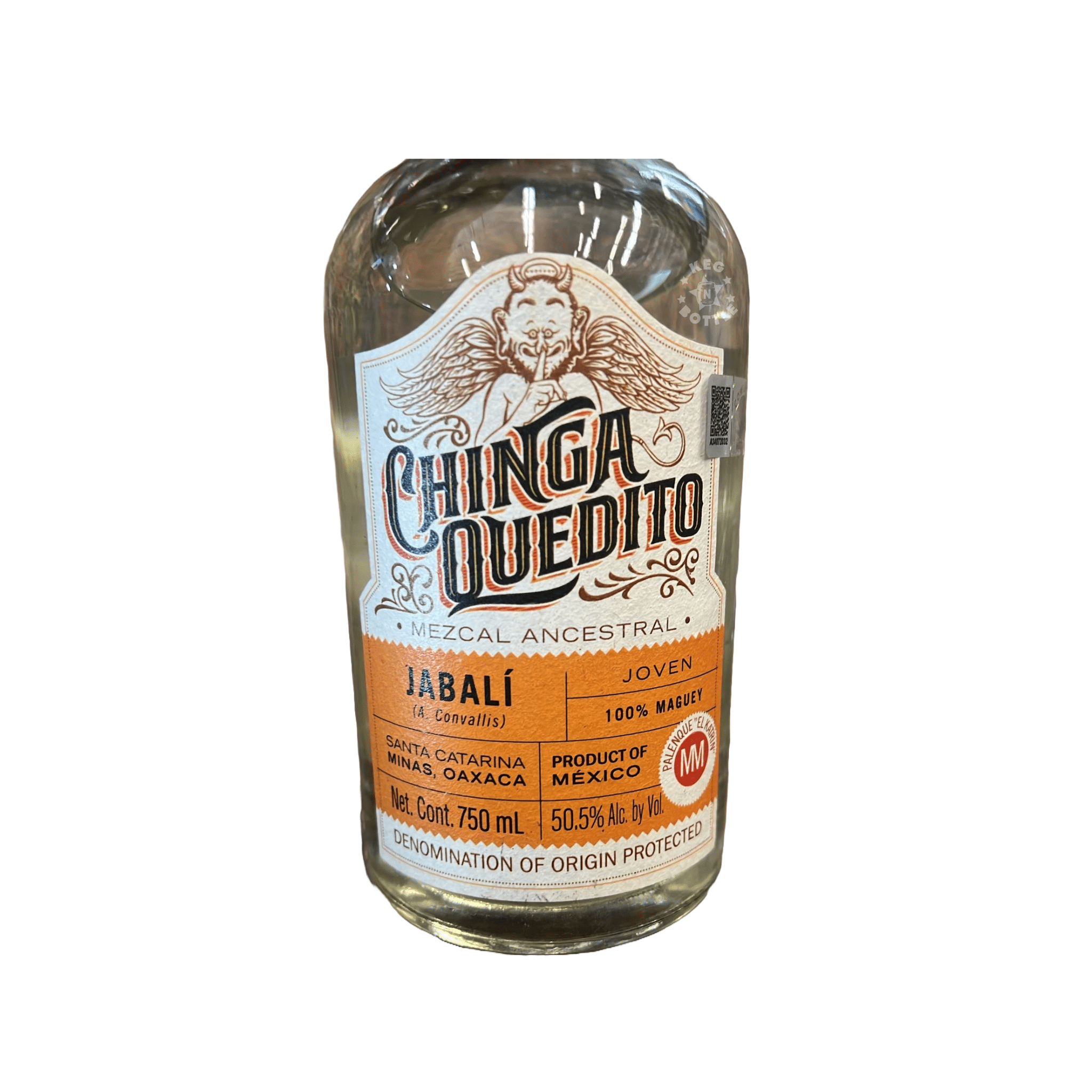 Chinga Quedito Jabali Mezcal (750 mL) - Keg N Bottle