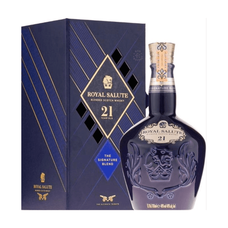 Chivas Regal Royal Salute 21 Year Blended Scotch Whisky (750 ml