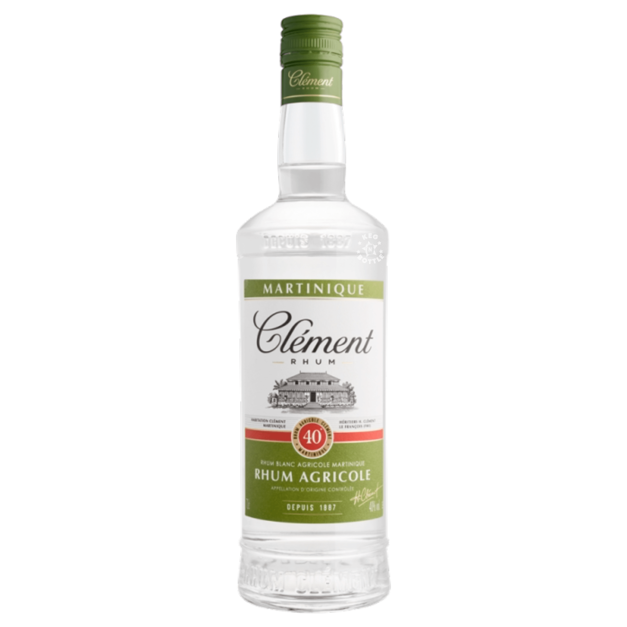 Clément Rhum Agricole Blanc (700 mL) | Keg N Bottle