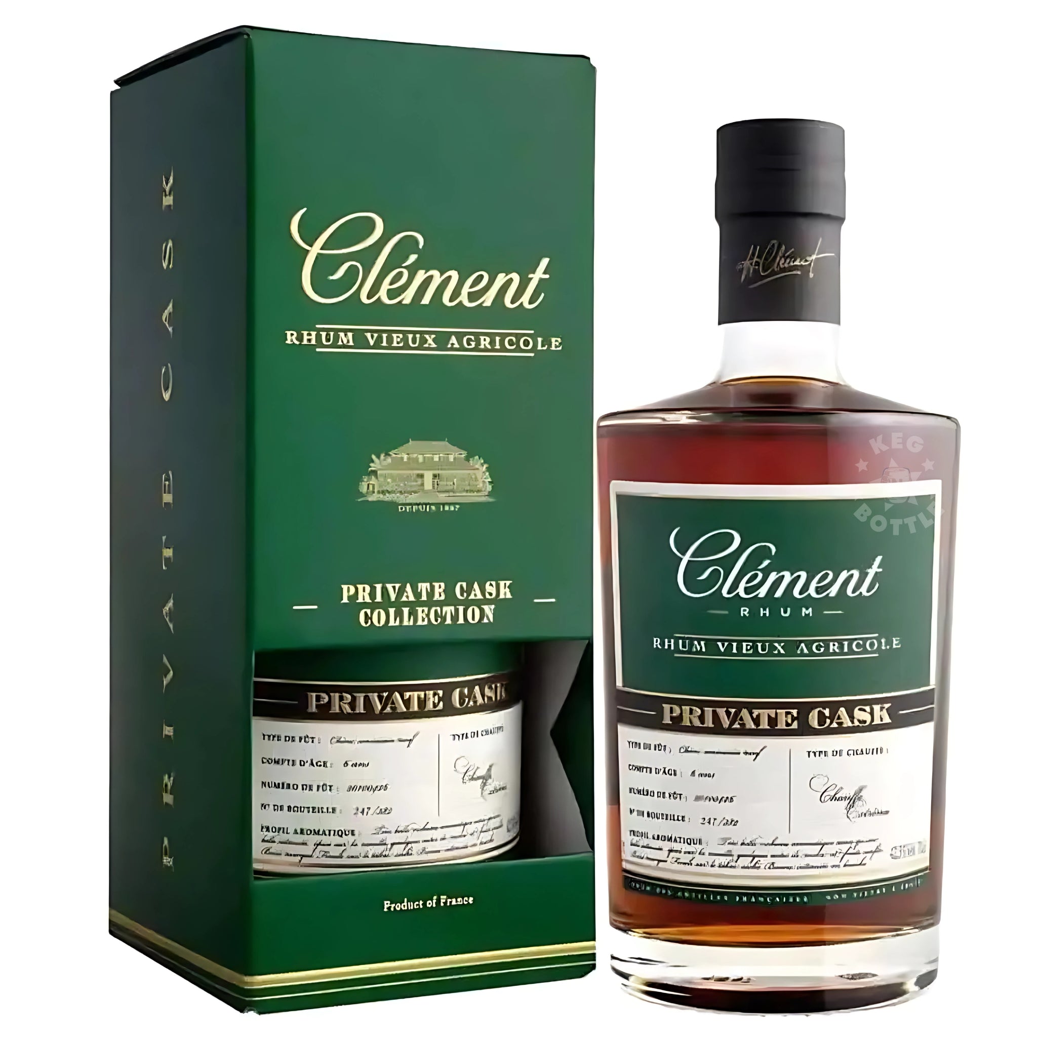 Clément Rum Vieux Agricole Private Cask (700 ml) - Keg N Bottle