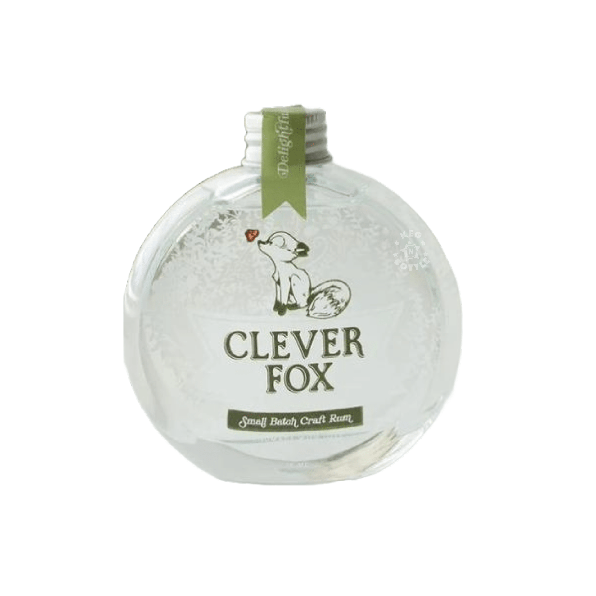Clever Fox Silver Rum (50 ml) | Keg N Bottle