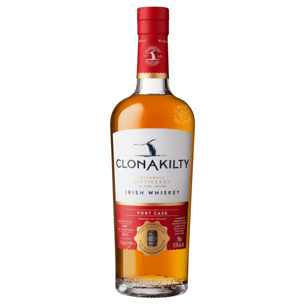Clonakilty Irish Whiskey ちゃんぽんちから Clonakilty Port Cask Irish Whiskey (750 ml) | Keg N Bottle