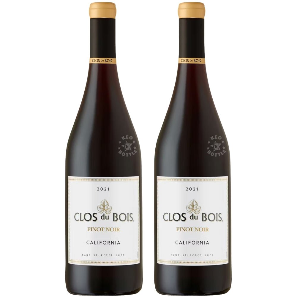 Clos du Bois Pinot Noir California - Pack of 2 (2x750 ml) | Keg N Bottle
