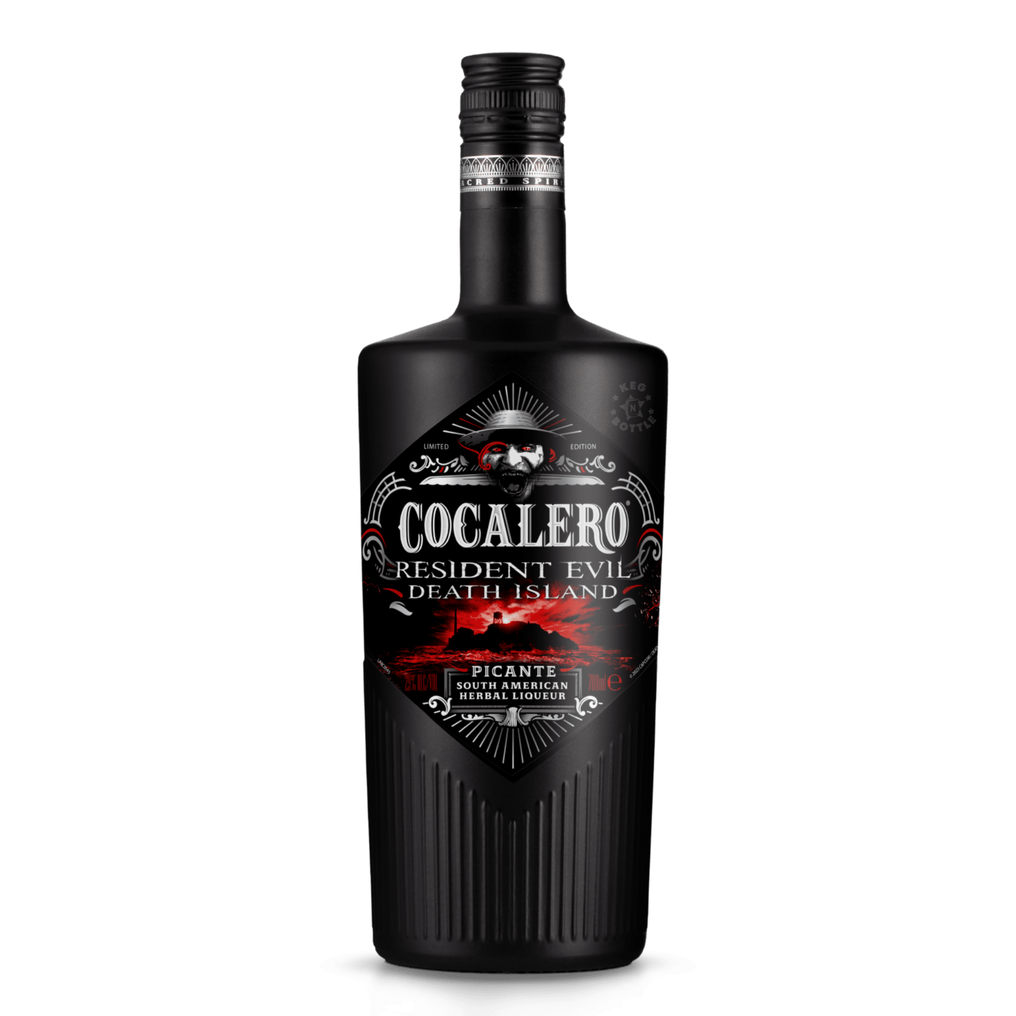 Cocalero Resident Evil Death Island Picante Liqueur (700 ml) - Keg N Bottle