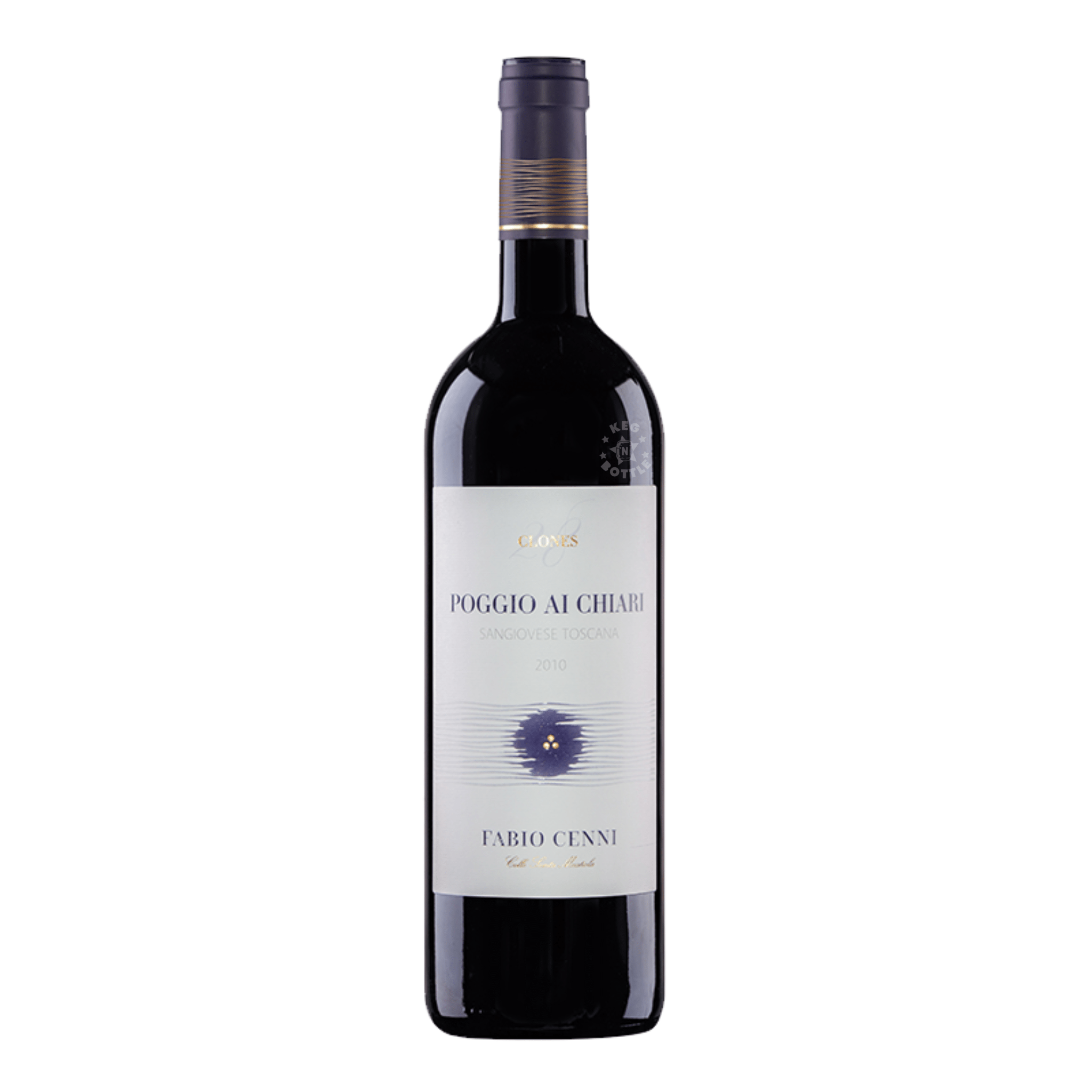 Colle Santa Mustiola - 2010 Poggio Ai Chiari - Sangiovese Toscana IGT - Keg N Bottle