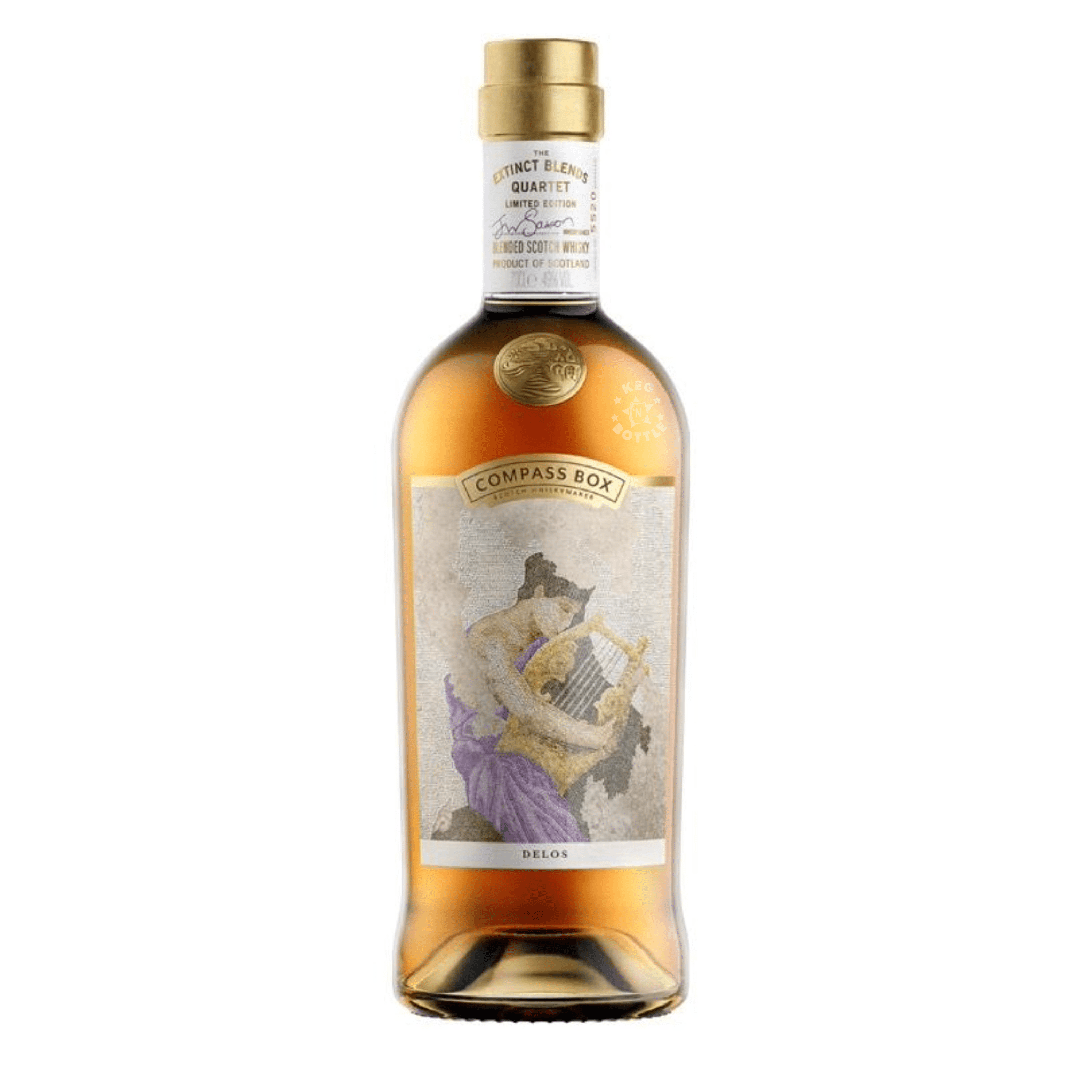 Compass Box Delos Blended Scotch Whisky (700 ml) | Keg N Bottle