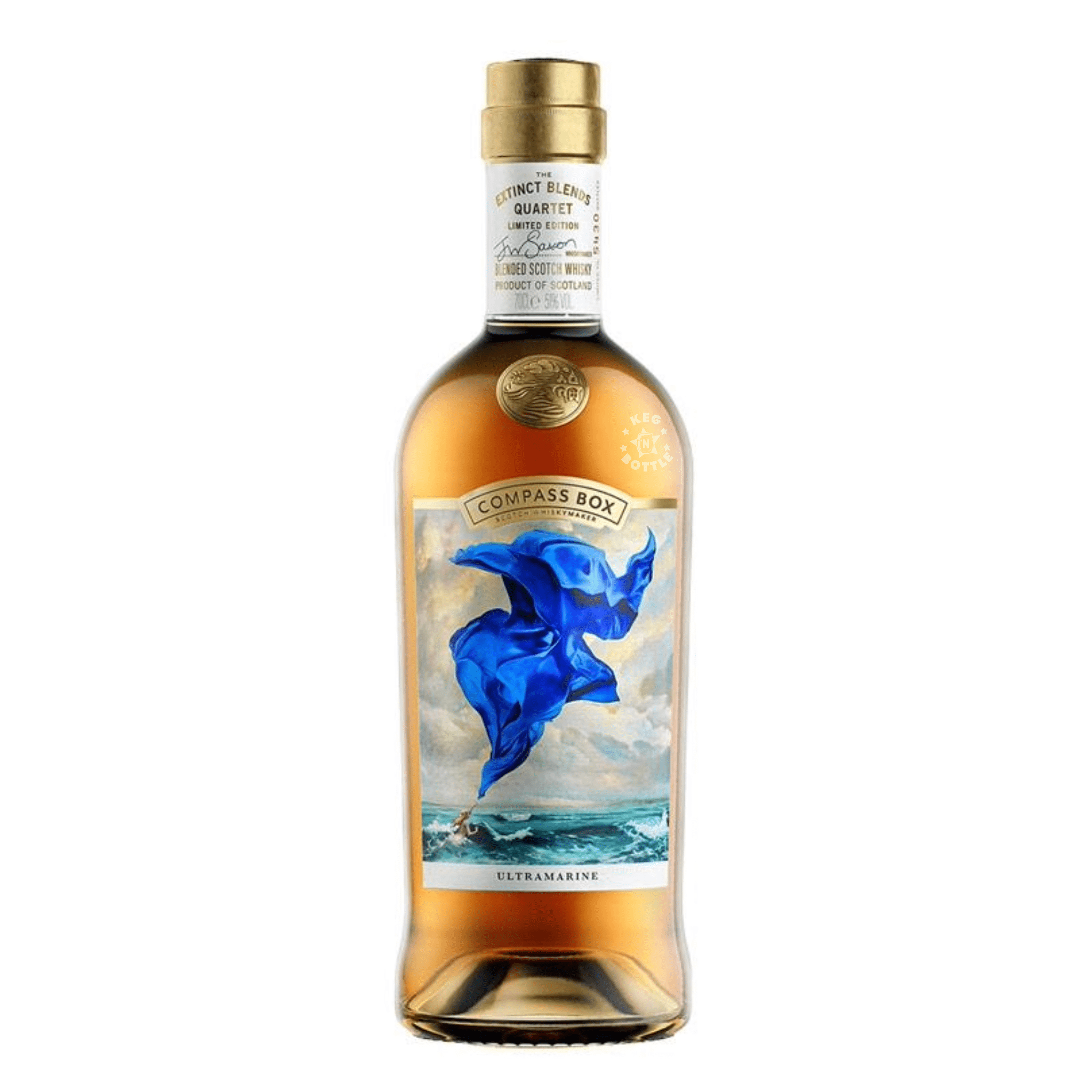 Compass Box Ultramarine Blended Scotch Whisky (700 ml) | Keg N Bottle