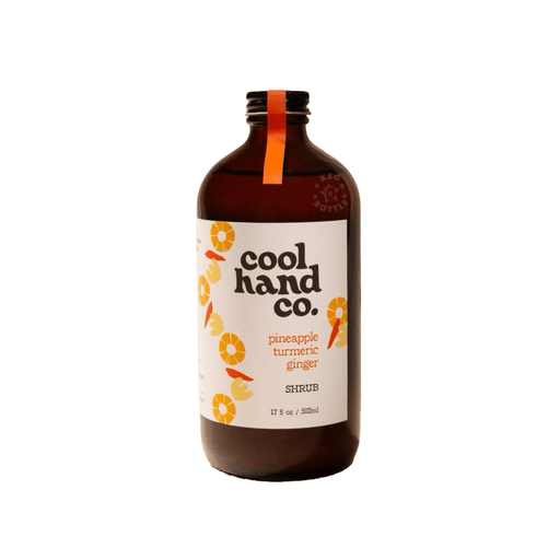 Cool Hand Co. Pineapple/Tumeric/Ginger Shrub (17 oz) - Keg N Bottle