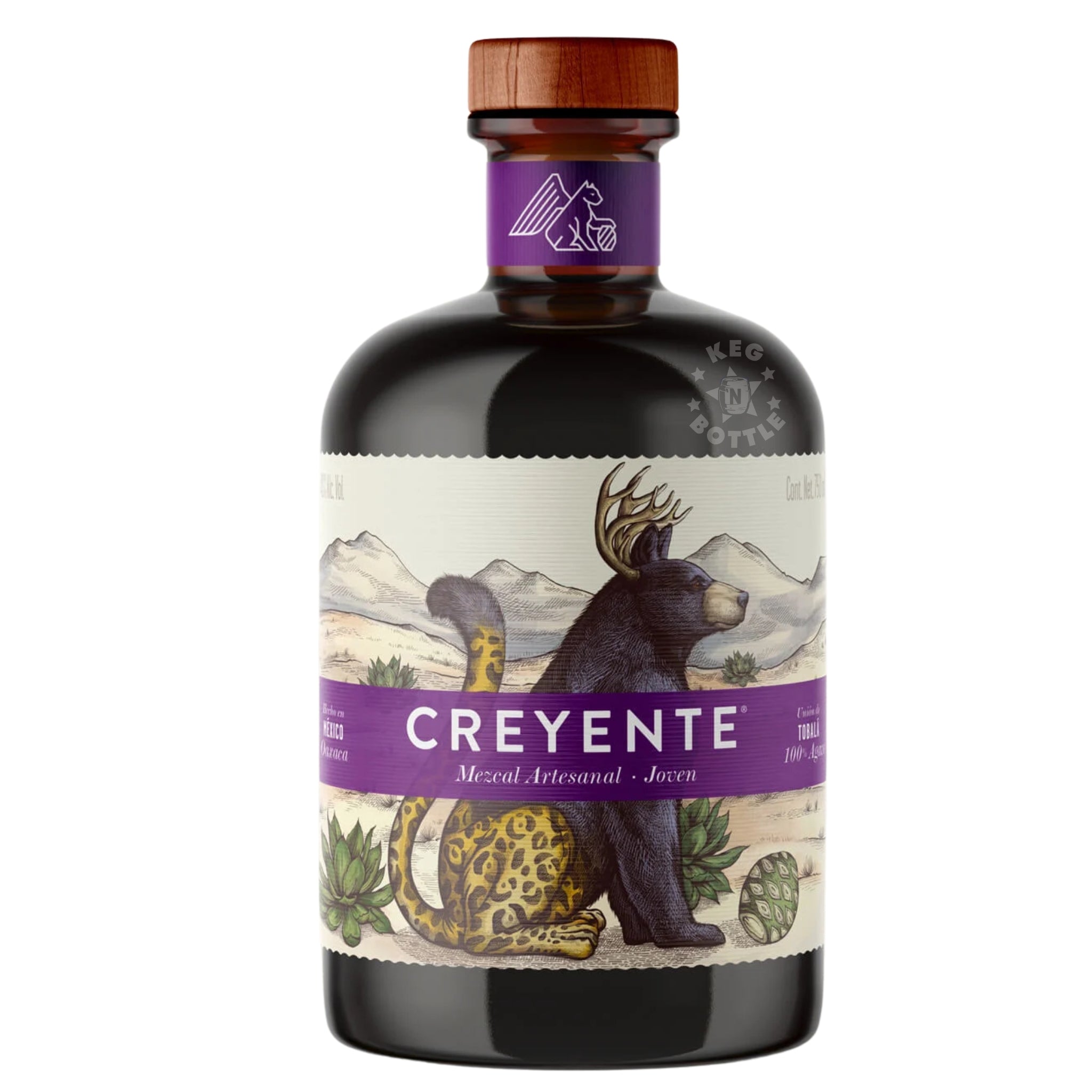 Creyente Mezcal Artesanal Joven (750 ml) - Keg N Bottle