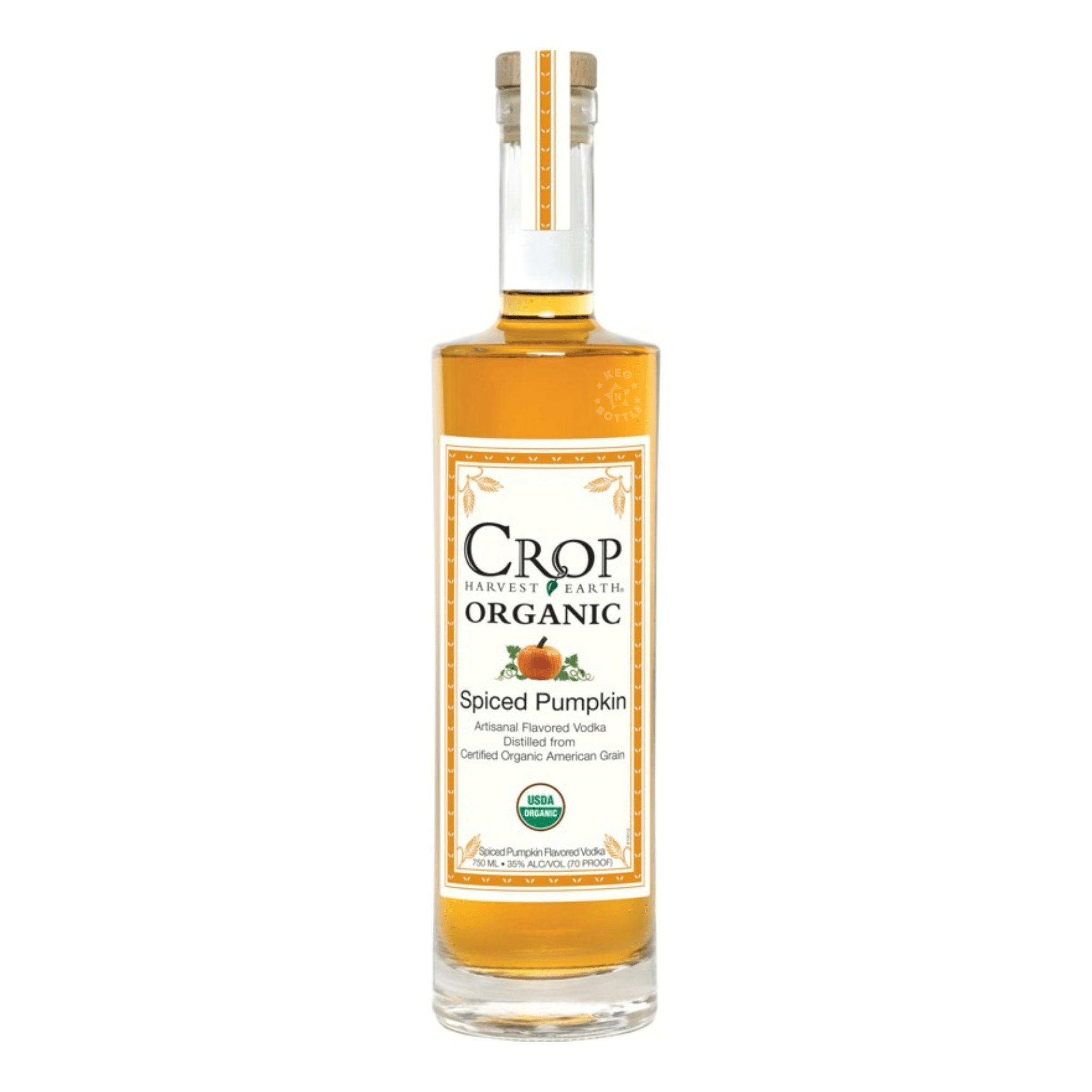 Crop Harvest Earth Organic Spiced Pumpkin Vodka (750 ml) | Keg N Bottle