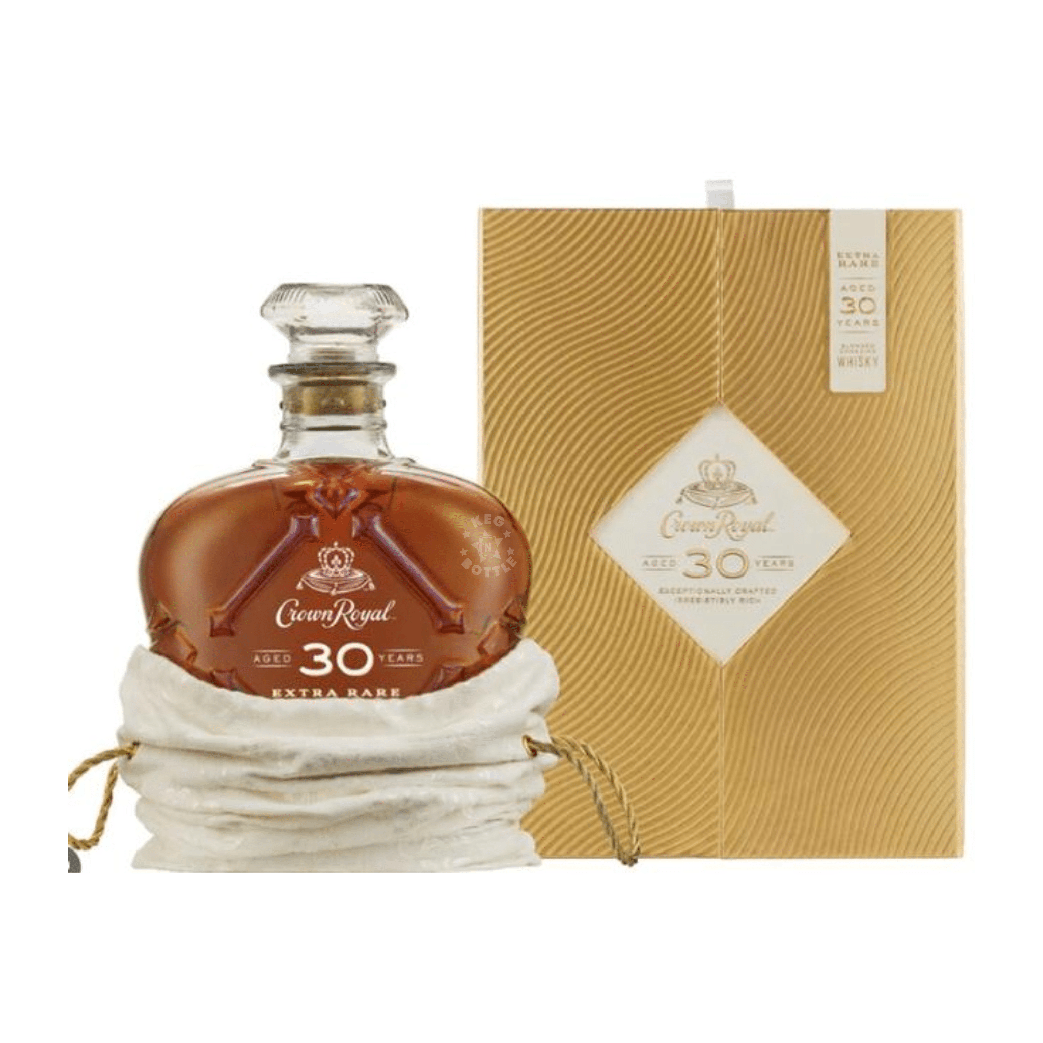 Crown Royal Extra Rare 30 Year Canadian Whiskey (750 ml) | Keg N Bottle