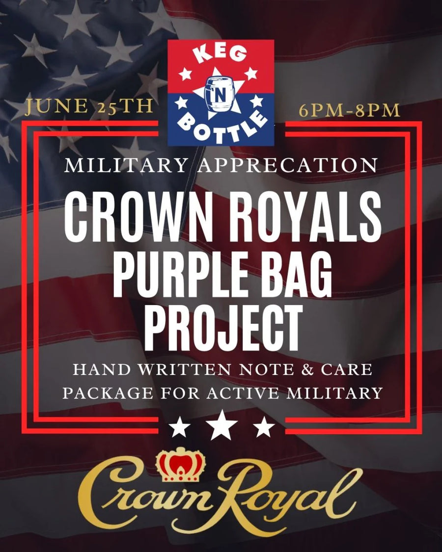 Crown Royals Purple Bag Project & Scotch Education