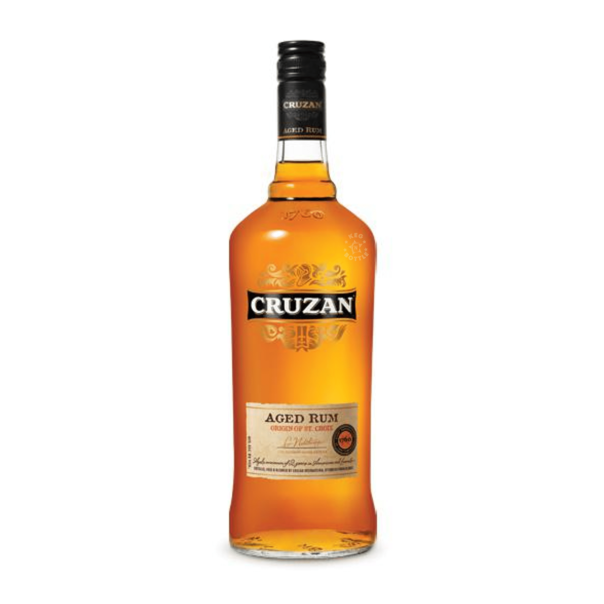 Cruzan Aged Dark Rum (750 ml) - Keg N Bottle